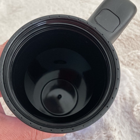 STARBUCKS Groovy Lucy blue tumbler travel mug with handle. - Picture 4 of 6